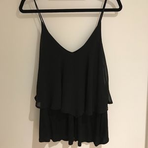 Black Tank Top Size Small